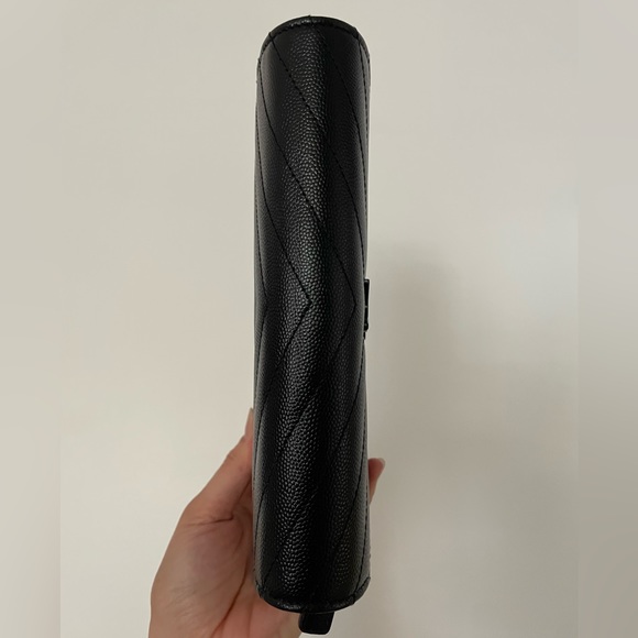 NIB Authentic Saint Laurent Monogram Chain Wallet - Picture 13 of 13